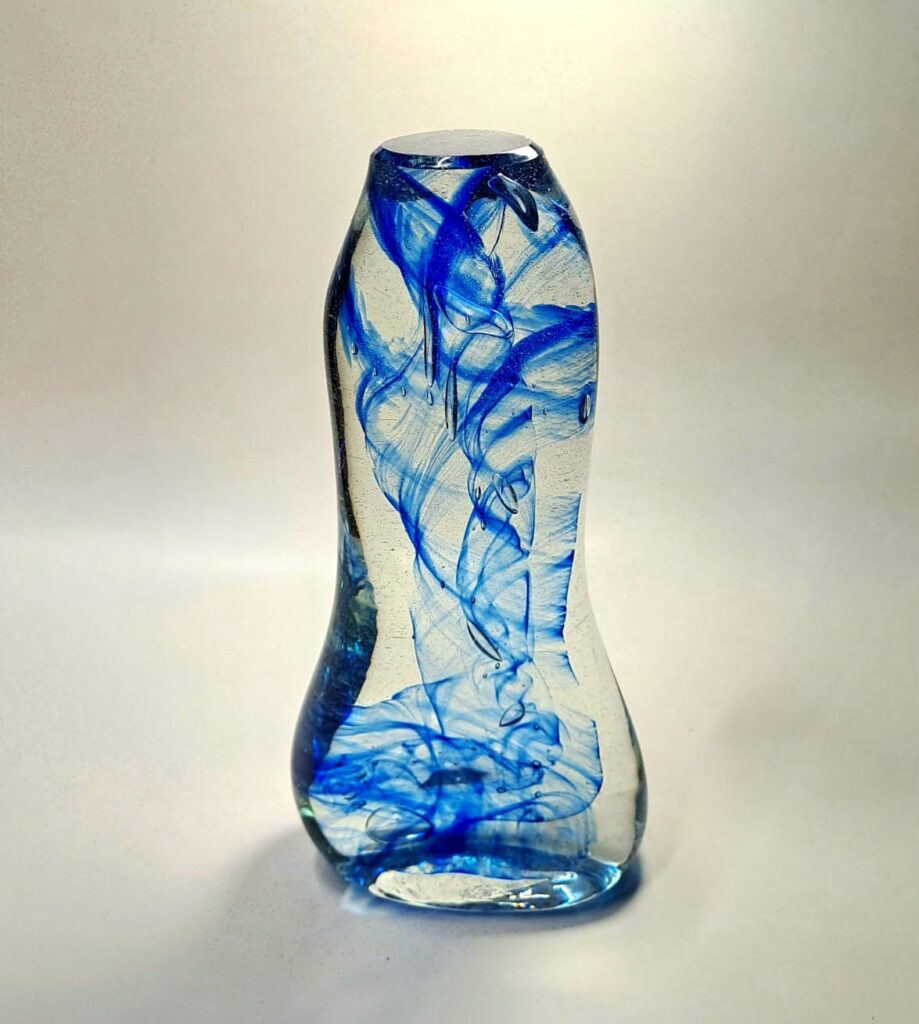 Forma Llama Azul
